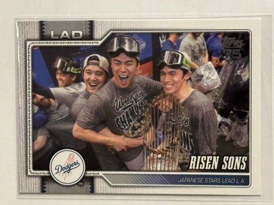 2026 Topps Series 2 Risen Sons - Japanese Stars Lead L.A. - Base #642 - Dodgers