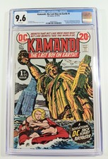Kamandi Last Boy on Earth #1 CGC 9.6 BIANCO - QUASI NUOVO+ - DC Jack Kirby 1972