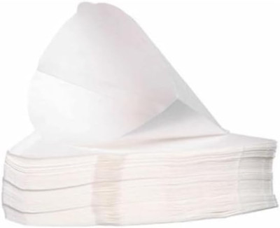 Filtropa White Coffee Filter Papers, Size 4, Pack of 1000, Chlorine-Free