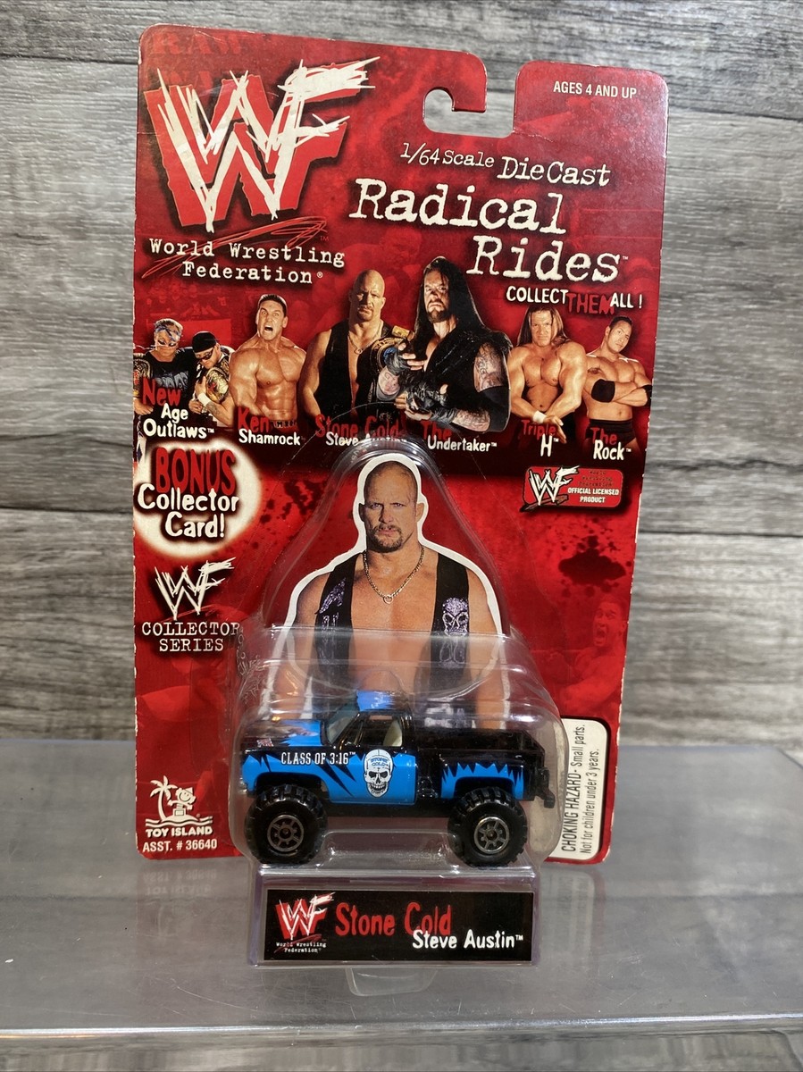 WWF Radical Rides Stone Cold Steve Austin 1/64 DieCast Truck