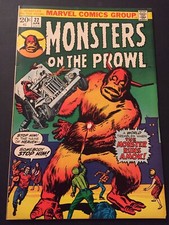 Monsters on the Prowl #22 VF+ Don Heck Cover 1973 Marvel Comics