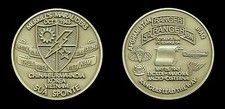 US Army 3rd Ranger Bn Challenge Coin 3/75 RGR