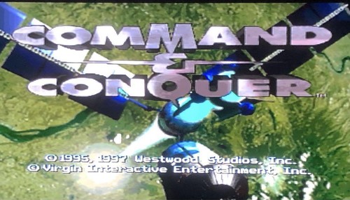 SEGA SATURN SS Command & Conquer Real-time strategy Video Game with Manual card - Picture 12 of 12