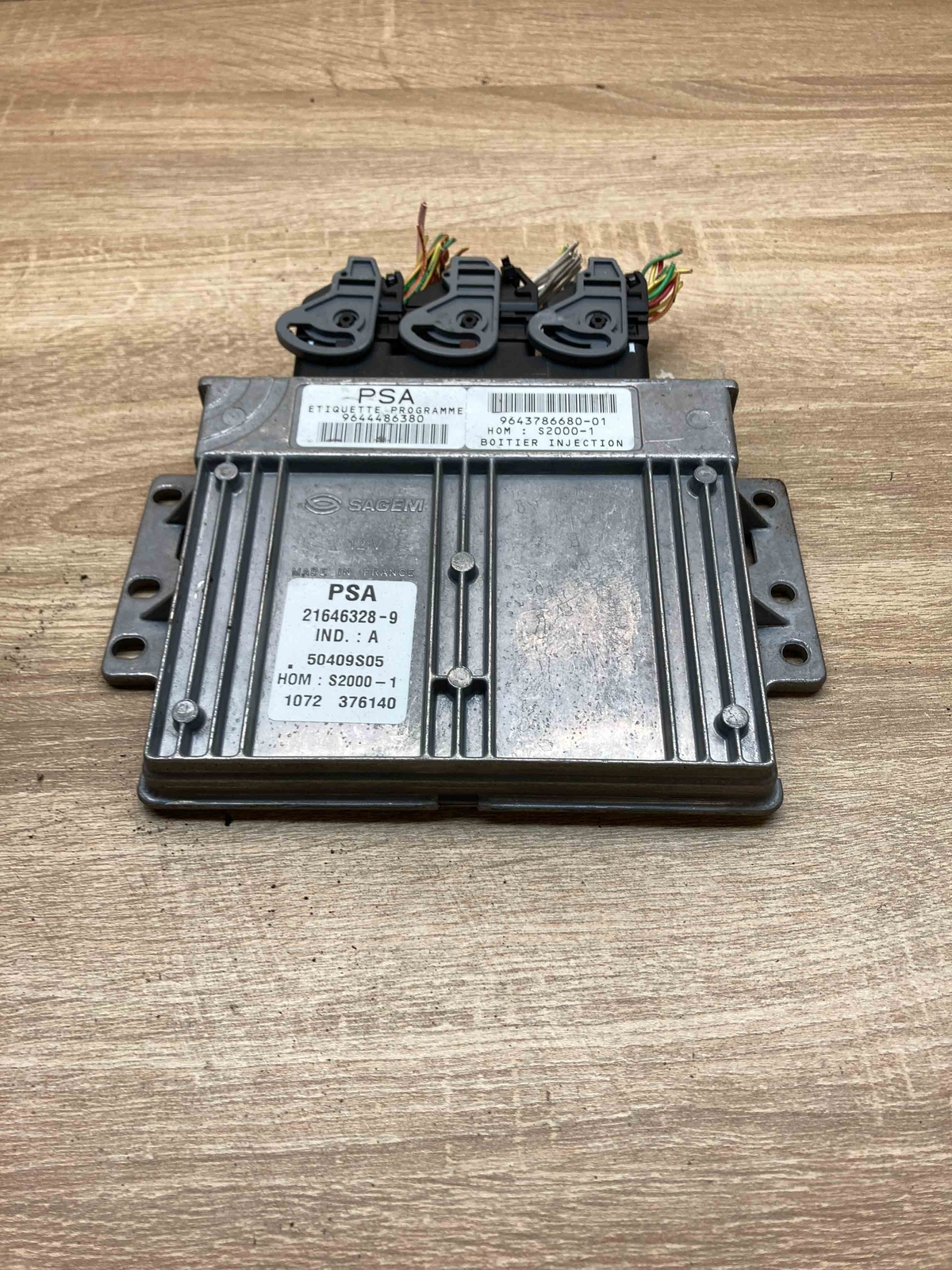 9644486380 21646328 9 Peugeot Citroen Motor ECU Motor Modul 