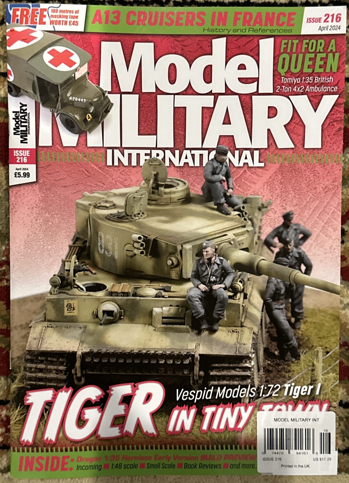 Model Military International Magazine Issue 216 April 2024 | eBay