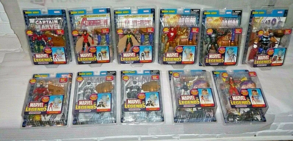 MARVEL LEGENDS BAF MODOK CABALLERO LUNA DESTRUCTOR BETA RAY BILL AVISPA IRON MAN MARVE Foto 2 de 4
