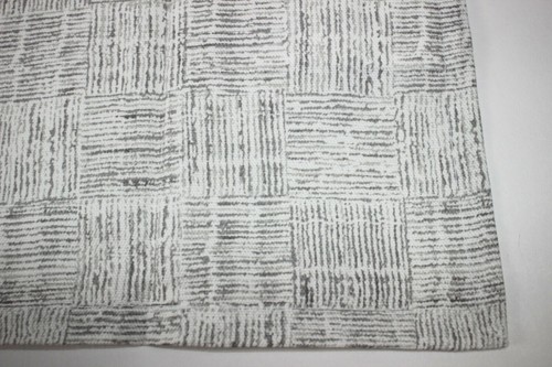 TOMMY HILFIGER Napkins White Gray Check Cotton 20" Square Set of 4 NEW $69 - Picture 2 of 5