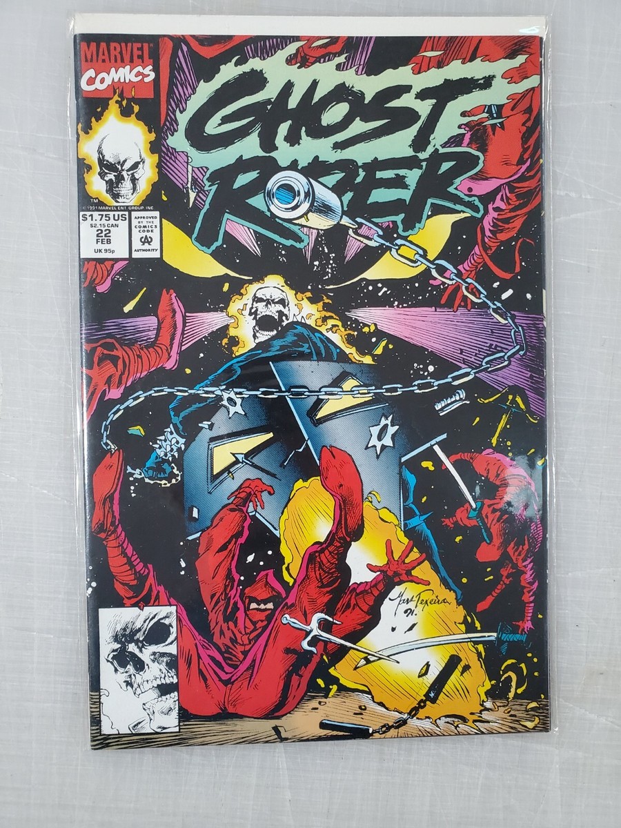 アメコミ Ghost Rider Marvel GHOST RIDER #16 NM 1991 Marvel Comics - Mark Texeira cover