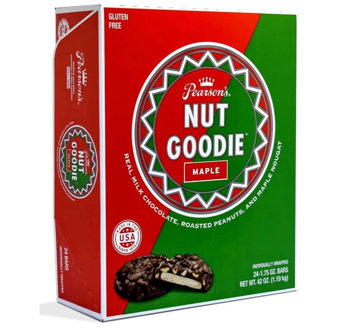 Pearson's NUT GOODIE Combination of Fresh Roasted Peanuts, Milk
