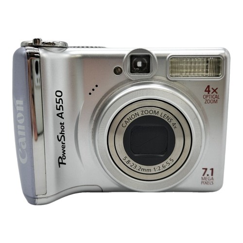 Canon PowerShot A550 Digital Camera —parts or repair | eBay