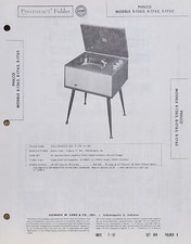 SAMS PHOTOFACT SERVICE MANUAL 364-9 PHILCO E-1363 E-1763 E-1765