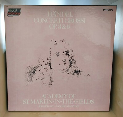 The Academy Of St. Martin-in-the-Fields, Händel - Concerti Grossi Op. 3 & 6 