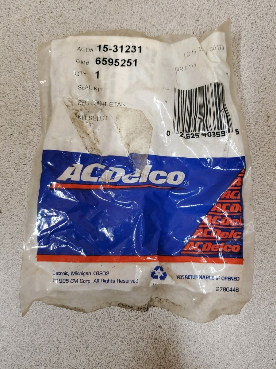ACDELCO GM Shaft Seal Kit GM # 6595251,AC # 15-31231,in bag part 