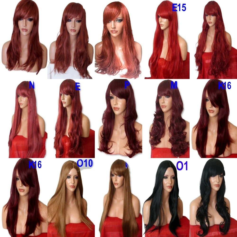Wigs clearance uk red