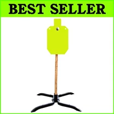 Stable Four-Leg AR500 Steel Target Stand with 2x4 Holder for Optimal Shooting