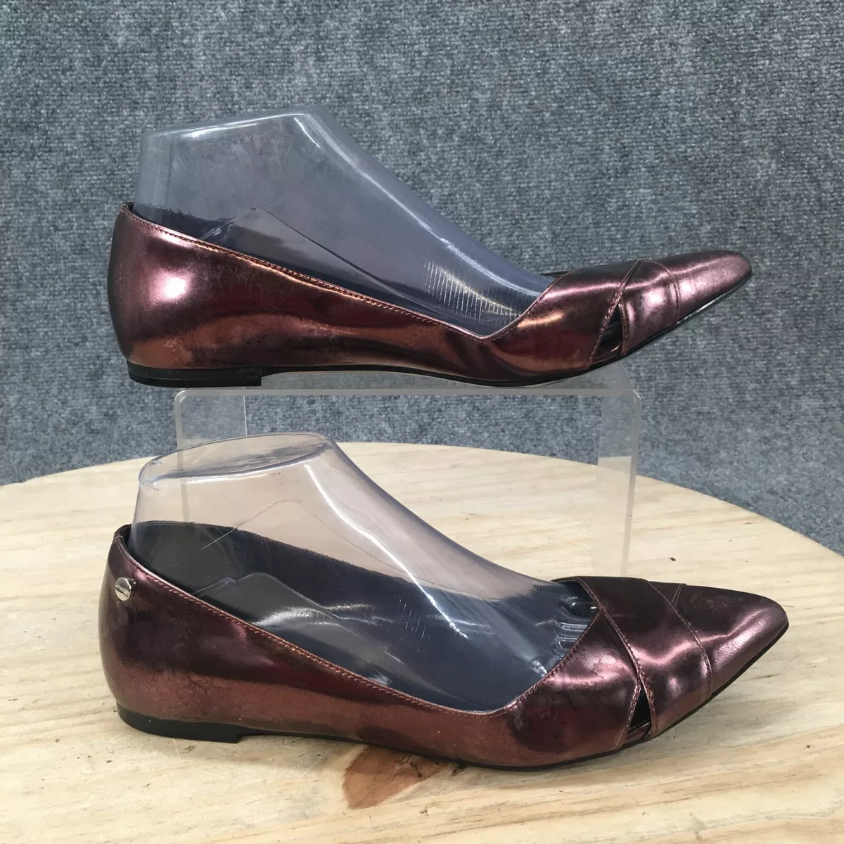 Calvin klein metallic shoes outlet