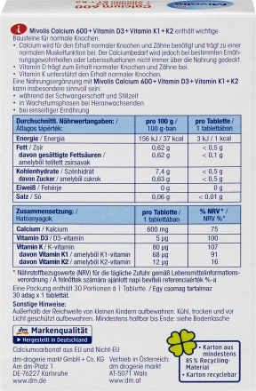 Mivolis Nahrungsergänzungsmittel - Multivitamine & Mineralstoffe von DM - Bild 54 von 61