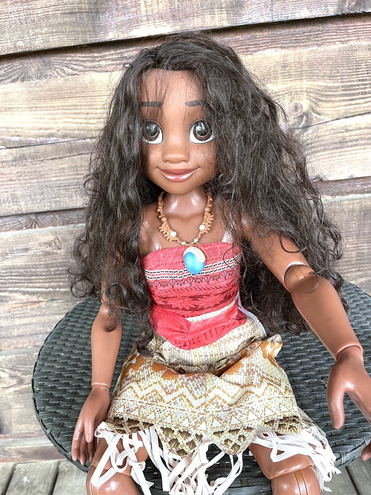 MOANA 32&rdquo; Posable Jointed MY SIZE Doll Disney Princess Large Life-Size