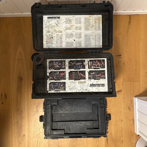 Pelicase 0450 Armstrong Gen. Mech Tool kit Werkzeugkoffer ohne Werkzeug Trolley - Bild 4 von 13