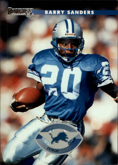 1996 Donruss Football "Main Set" Cards #1 to #240 Rookies and Veterans