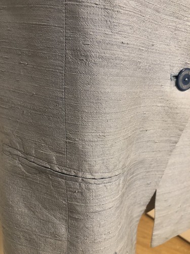 Seide Blazer *Gr. : 38/40 - Bild 5 von 7