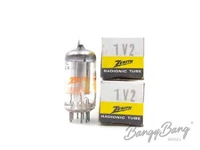 2 Vintage Zenith 1V2 EHT Rectifier Flyback Systems Television Audio Vacuum Tube