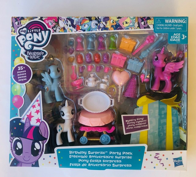 My Little Pony Friendship Magic Birthday Surprise Party Pack 35 Pieces Hasbro For Sale Online Ebay