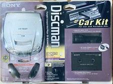 New Sony Discman D-E206CK Portable Compact Disc CD Player Silver Walkman Car
