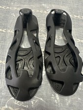 Tapfit Workout Women's Large Dance Fitness Slip Ons Tap Shoes Black For Sz 8 