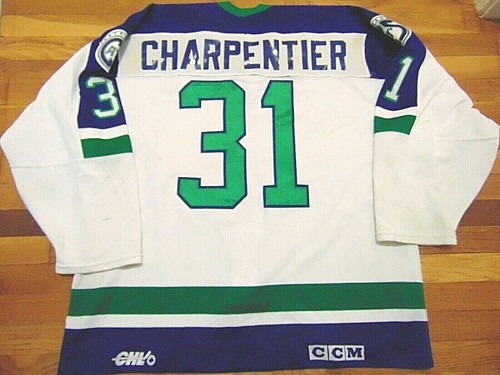 JERSEY DE COLECCIÓN CHL CCM SHAWINIGAN CATARATAS SEBASTIEN CARPENTIER TALLA 56 - Imagen 7 de 8