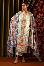 Pakistani Sana Safinas 3 PCS dress STITCHED