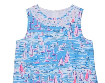 LiLi&LuLu　0516 Girls Little Lilly Classic Shift Dress | Lilly Pulitzer