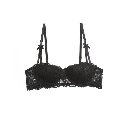 Brassiere Women Push Sexy Half Up Underwear For Cup Bra Embroidery Lace - Picture 14 of 15
