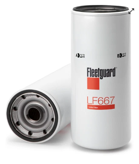 Комплект для замены масла фильтров двигателя Volvo D13 LF667, LF3654, FF5507, FS19966 - Изображение 2 из 4