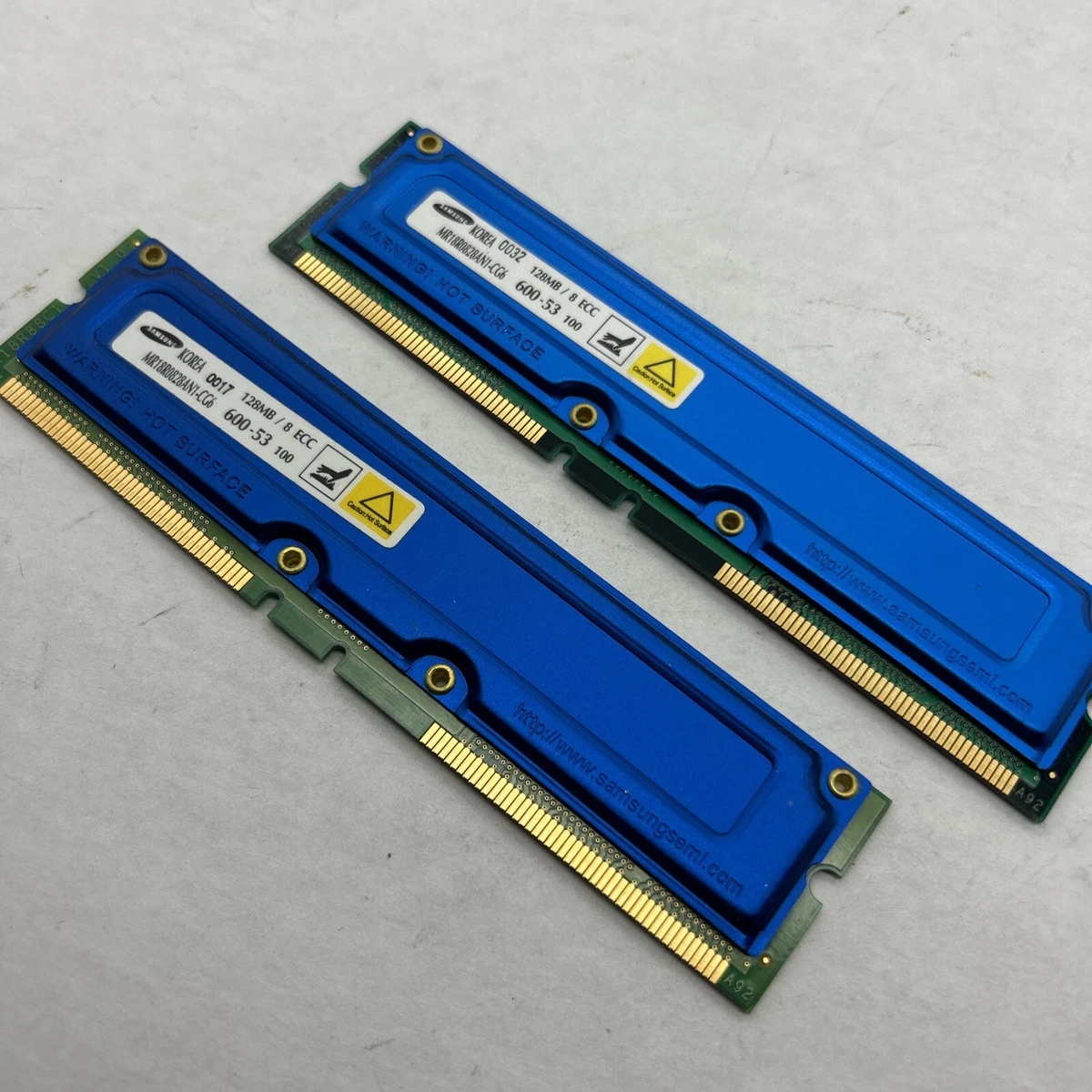 RDRAM Computer Memory (RAM) 2 Modules for sale | eBay