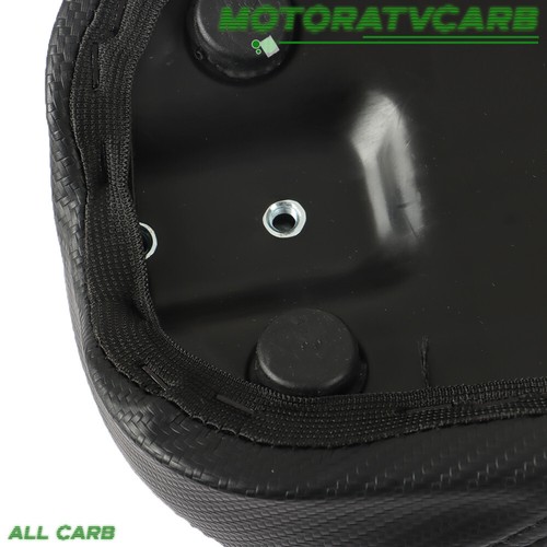 For Touring 2008-2020 Red Lattice Stitch Carbon Fiber Gripper Step 2 Up Seat - Picture 9 of 12