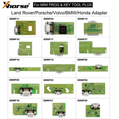 Xhorse Solder-free Adapters For BMW Land Rover For MINI PROG & KEY TOOL PLUS