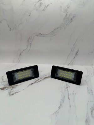  BMW E60 E61 E39 X1/E84 X5/E70 X6/E71 LED LICENSE PLATE LIGHT NO ERROR E81 E82