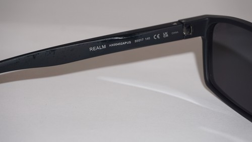 HILX New Sunglasses REALM HX00402APUS Black Silver Mirror 55 17 140 - Picture 8 of 9