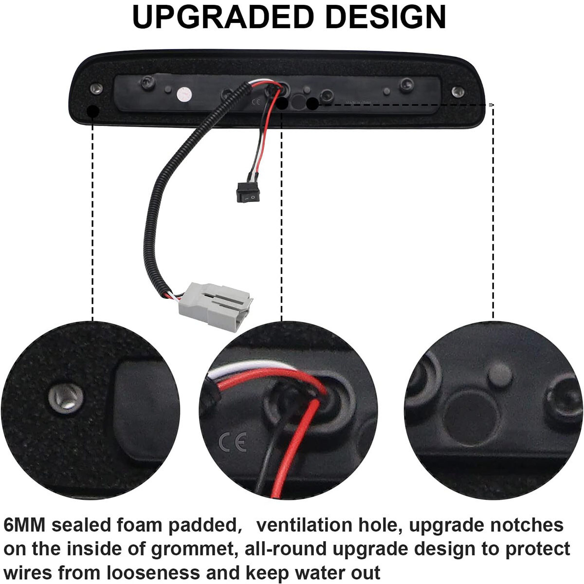LED Stop Cargo Third Brake Light For 96-16 Ford F250 F350 F450 F550 Super Duty - Foto 4