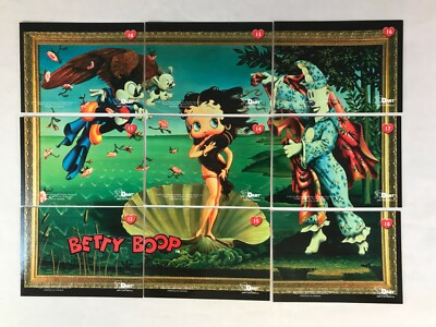BETTY BOOP: ALL ABOUT BETTY Complete Dart Flipcards 2001 Trading