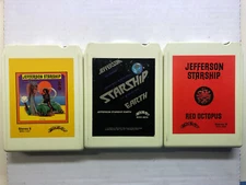 *** JEFFERSON STARSHIP 8 TRACK TAPE LOT NICE FACES PLAY GREAT NEW SPLICES ***