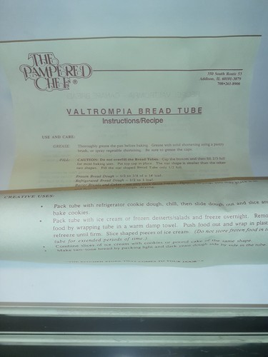 NUOVO tubo pane smerlato Pampered Chef #1565 teglia pane metallo cottura SPEDIZIONE VELOCE - Foto 3 di 17