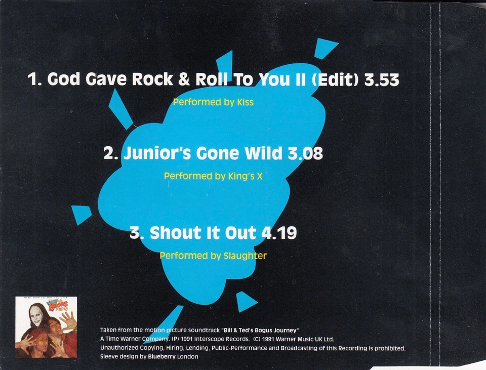 KISS God Gave Rock & Roll To You II MCD 1991 RAR & WIE NEU 90s Metal Klassiker ! - Bild 3 von 4