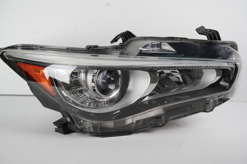 Turn signal light fog headlight drl for infiniti q50 q50s sport
