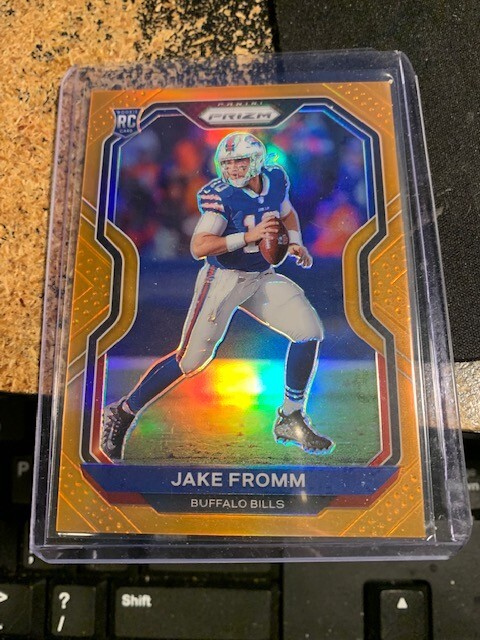 2020 PANINI PRIZM ORANGE JAKE FROMM PRIZM ROOKIE 92/249 ~ #310