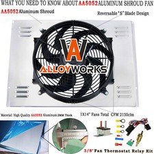 Radiator Shroud Fan For 1970-74 Dodge Charger Challenger Plymouth Big Block 7.0L