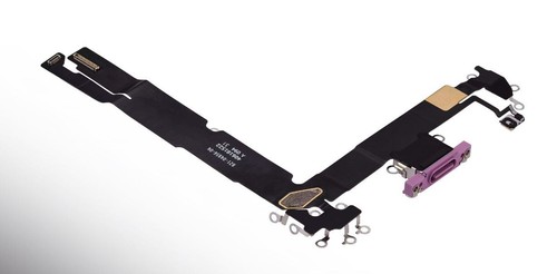 OEM Original iPhone 16 Plus Charging Port Flex Dock Cable Replacement (PINK)✅ - Picture 2 of 4