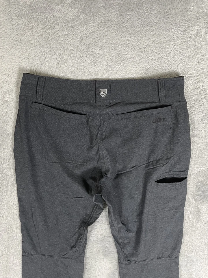 Pantalones Kuhl Deceptr Para Hombres 32x30 Gris Tuff Lite Exterior Senderismo Elastizados Ligeros Foto 3 de 4