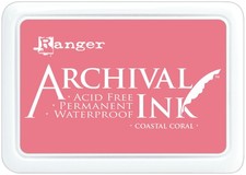 Ranger Archival Ink Pad 0-Coastal Coral